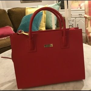 Authentic Red Onna Ehrlich Purse